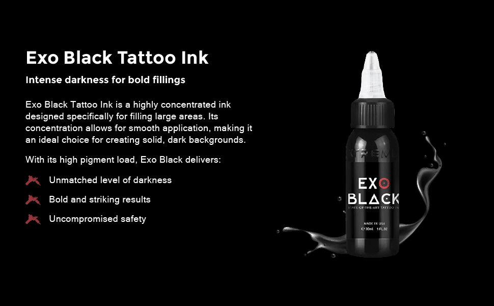 XTreme Ink EXO Preto 240ml