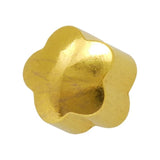 Brincos Moldados Banhados a Ouro Caflon®