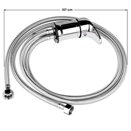 Chrome barber wash battery - BVShop