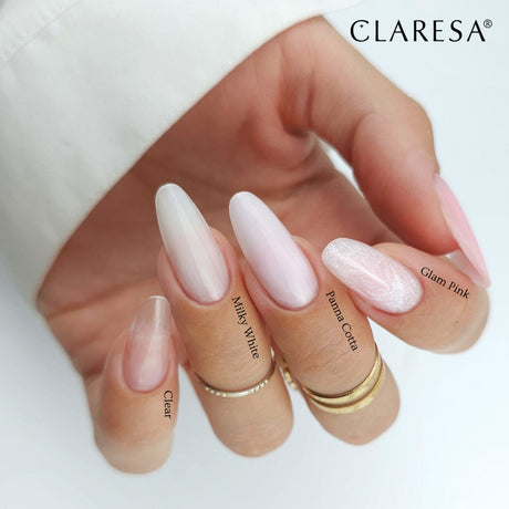CLARESA HARD&EASY BUILDER GEL MILKY WHITE 12g - BVShop