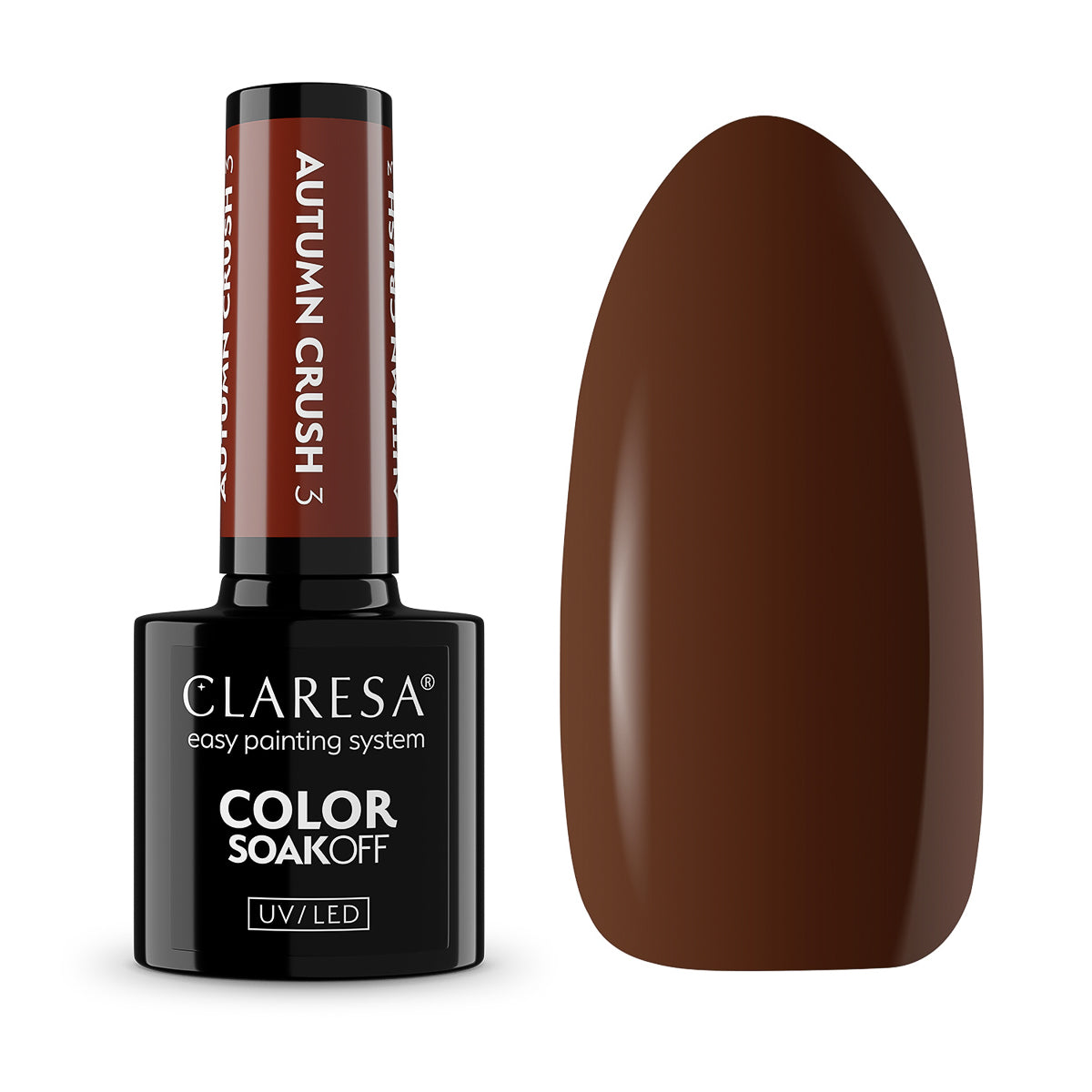 CLARESA HYBRID NAIL POLISH AUTUMN CRUSH 3 5G - BVShop