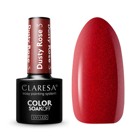 CLARESA Hybrid nail polish DUSTY ROSE 3 -5g - BVShop