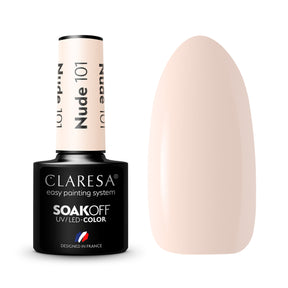 CLARESA Hybrid nail polish NUDE 101 -5g - BVShop