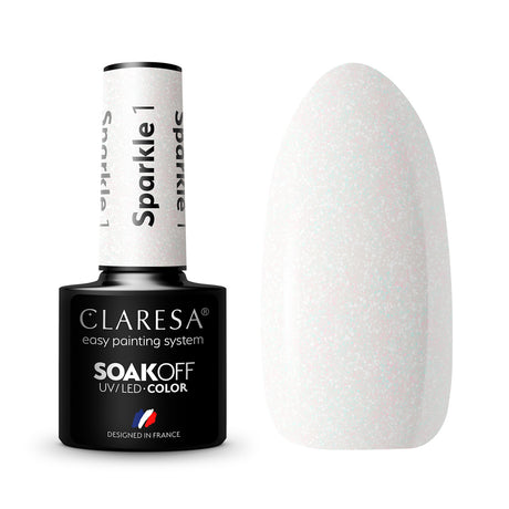 CLARESA Hybrid nail polish SPARKLE 1 -5g - BVShop