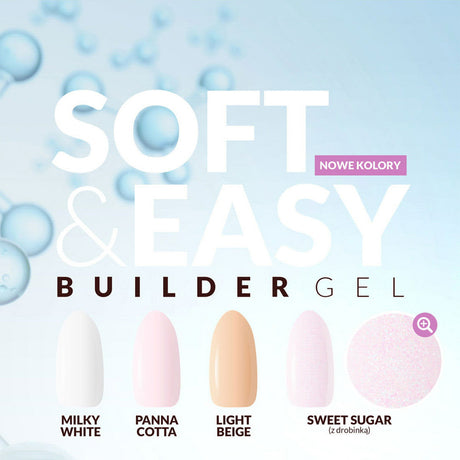 Claresa Soft&Easy building gel light beige 90g - BVShop