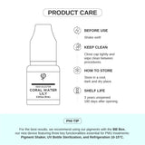 PhiAcademy PMU Aqua Coral Water Lily Pigment 10ml — product care and storage