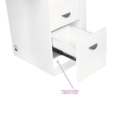 Cosmetic desk 310 white left - BVShop