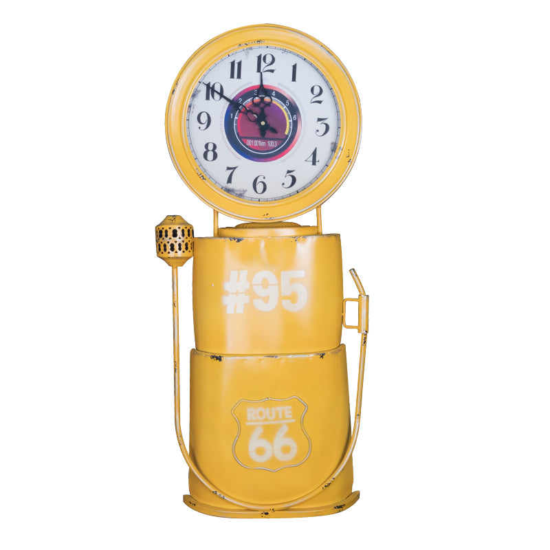 Decoration clock, distributor yellow - BVShop