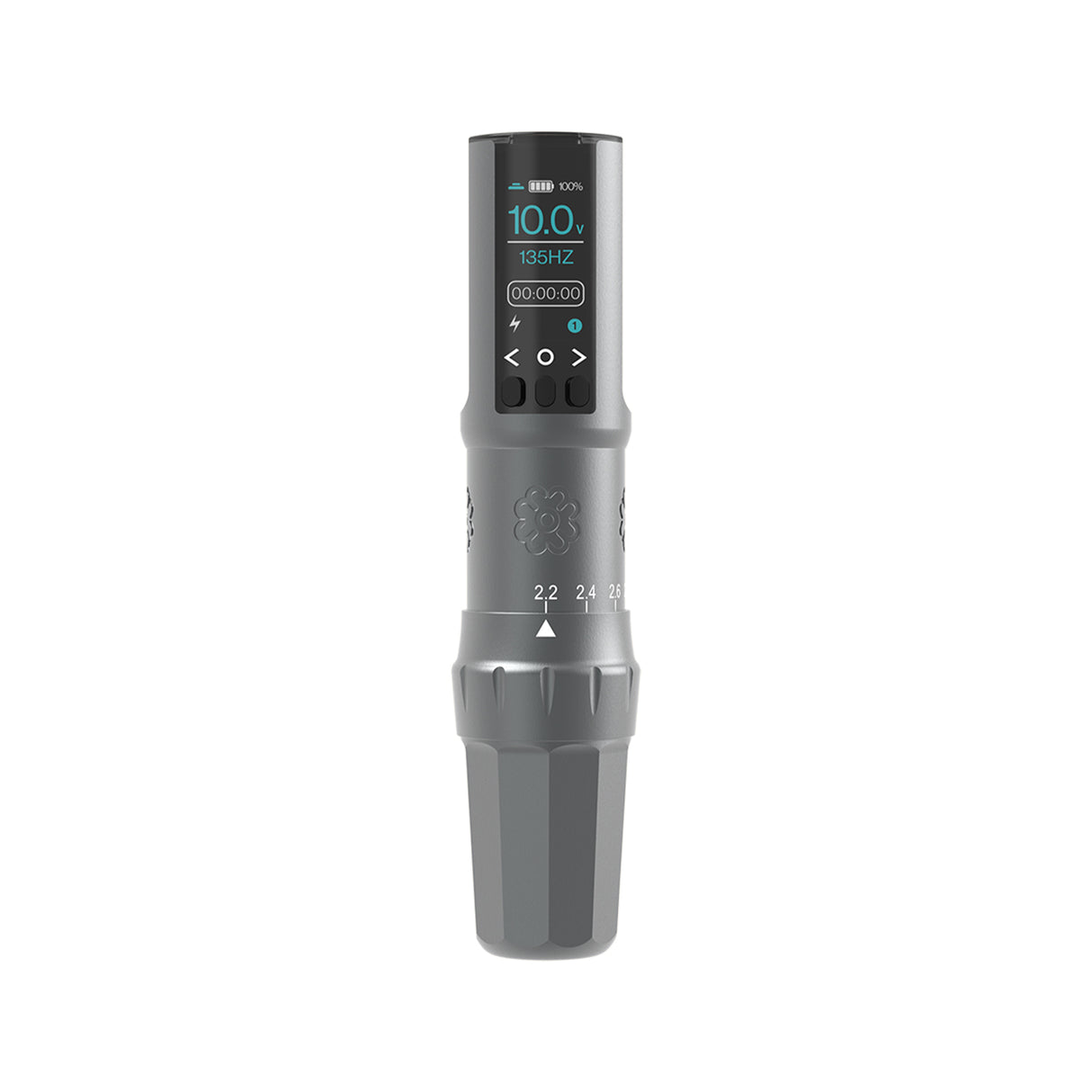 Microbeau E.L.B adjustable stroke PMU machine in Smokey Quartz