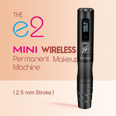 SOULNOVA E2 Mini Wireless PMU Machine Pen 2.5mm Black - BVShop