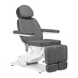 Electric cosmetic chair SILLON CLASSIC 3 motors with pedi cradle gray - BVShop