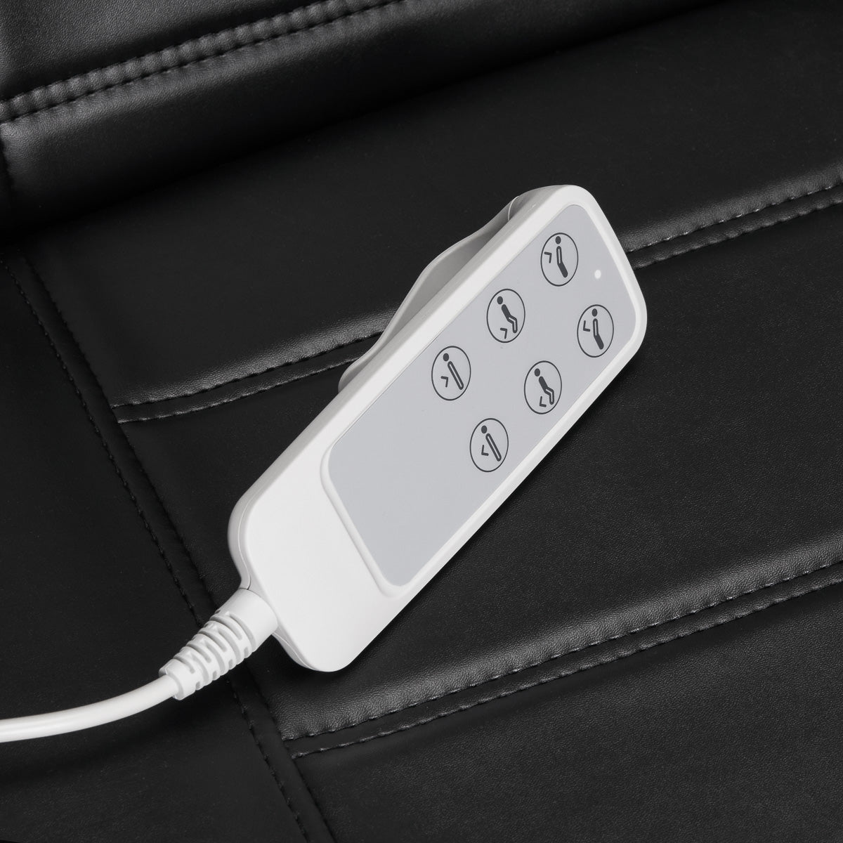 Electric cosmetic chair SILLON Lux 273B 3 actuators black - BVShop