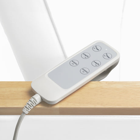 Electric cosmetic chair SILLON Lux 273b 3 motors white - BVShop