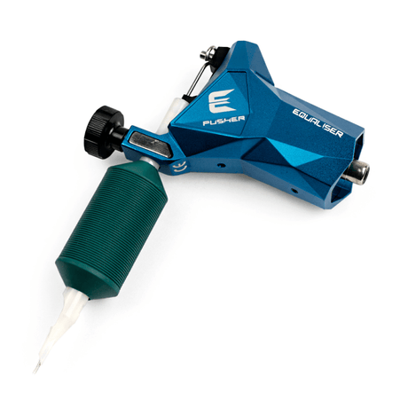 EQUALISER PUSHER Rotary Tattoo Machine Blue - BVShop