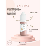 Conjunto de Pigmentos para Pele Camuflagem Etalon Mix 6x5ml