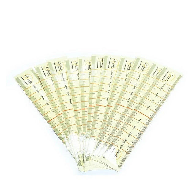 Eyebrow Sticky Ruler 50pcs - BVShop