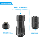 Emalla Grand wireless battery and wired RCA power configurations