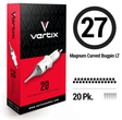 Vertix Tattoo Magnum Curved Bugpin Cartridges - BVShop