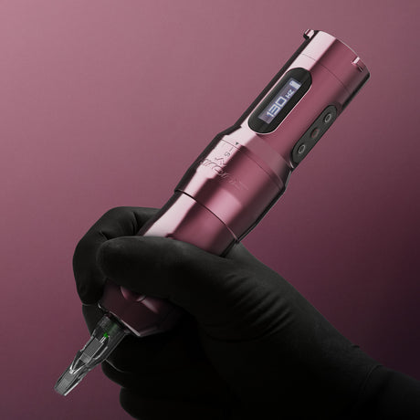 FK Irons One Adjust Tattoo Machine with Adjustable Stroke Pop Pink - BVShop
