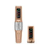 Microbeau Flux Mini Dourado Champanhe com Máquina Mini PowerBolt para Tatuagem e PMU
