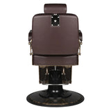 Gabbiano barber chair Boss brown - BVShop
