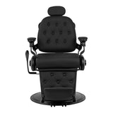 Gabbiano barber chair Francesco Black black - BVShop
