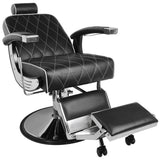 Gabbiano Barber Chair Imperial  Black - BVShop