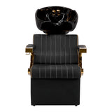 Gabbiano barber wash unit Marcus gold black - BVShop