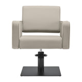 Gabbiano Bilbao hairdressing chair gray-beige - BVShop