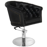 Gabbiano black hairdressing chair - BVShop