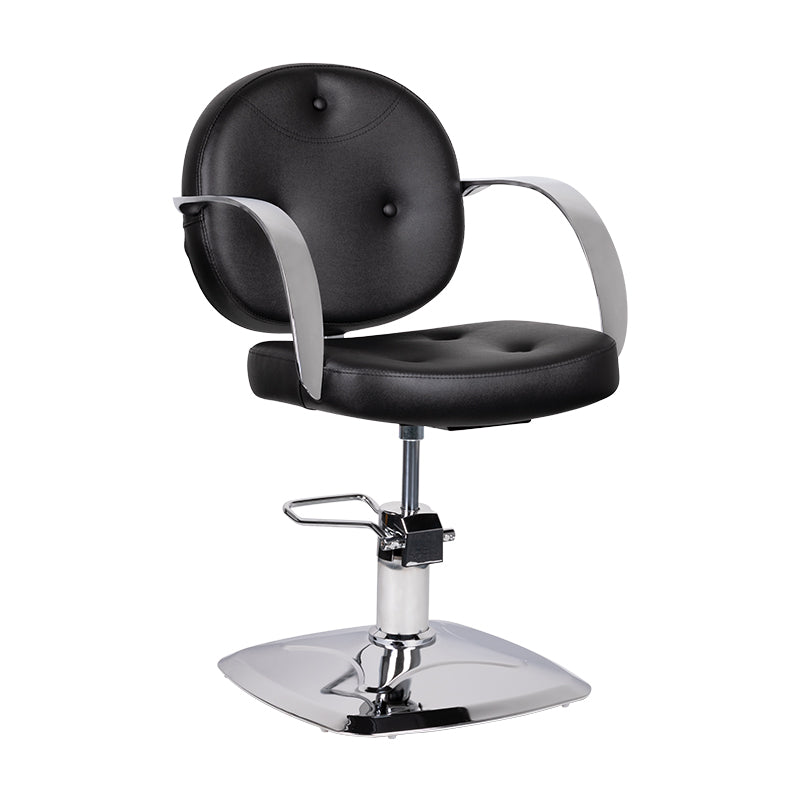 GABBIANO HAIRDRESSING CHAIR ASTI BLACK - BVShop