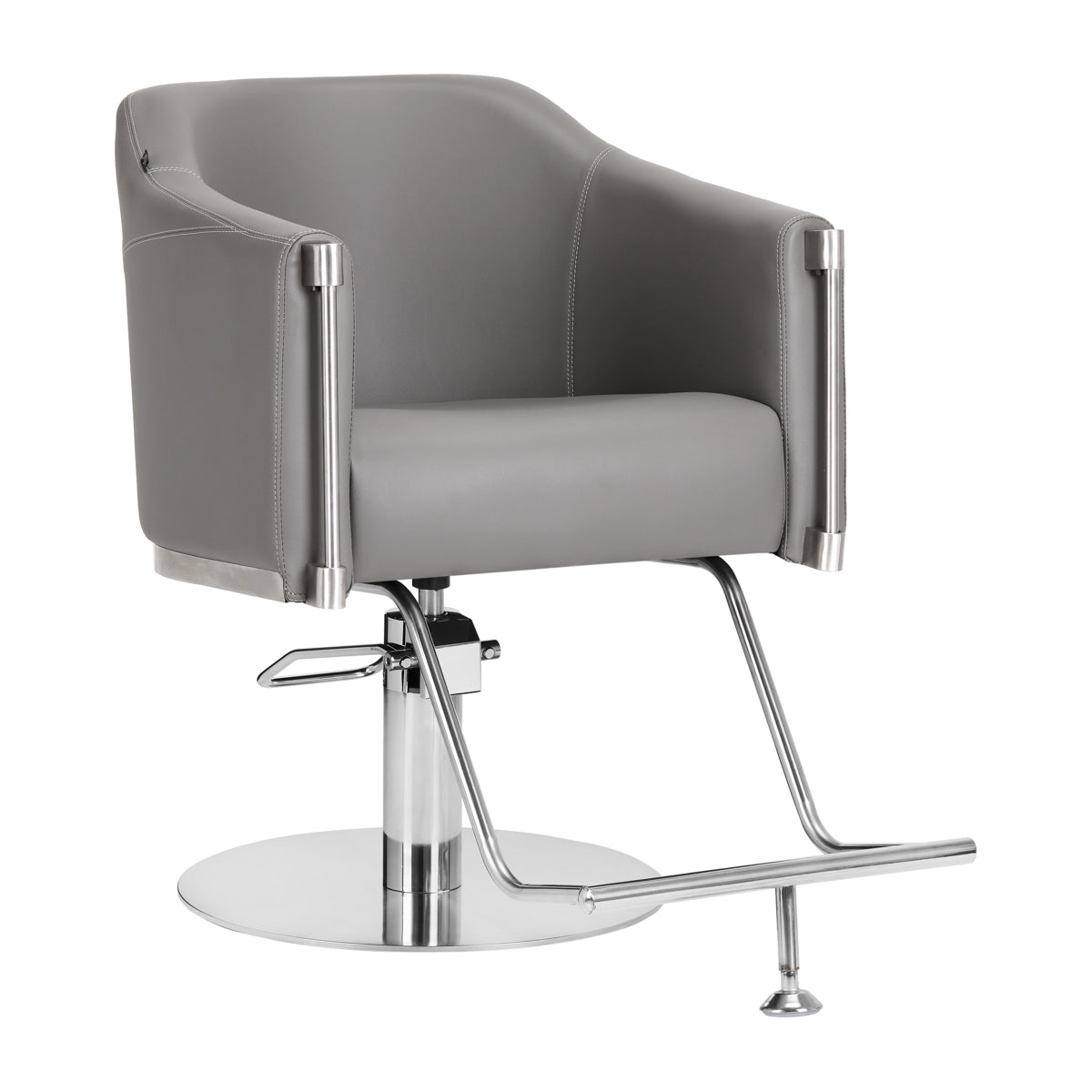 Gabbiano hairdressing chair Burgos grey - BVShop