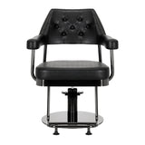 Gabbiano hairdressing chair Granda black - BVShop