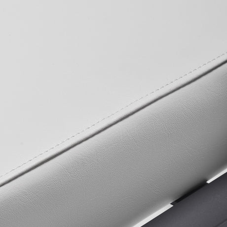 Gabbiano hairdressing chair Porto gray white - BVShop