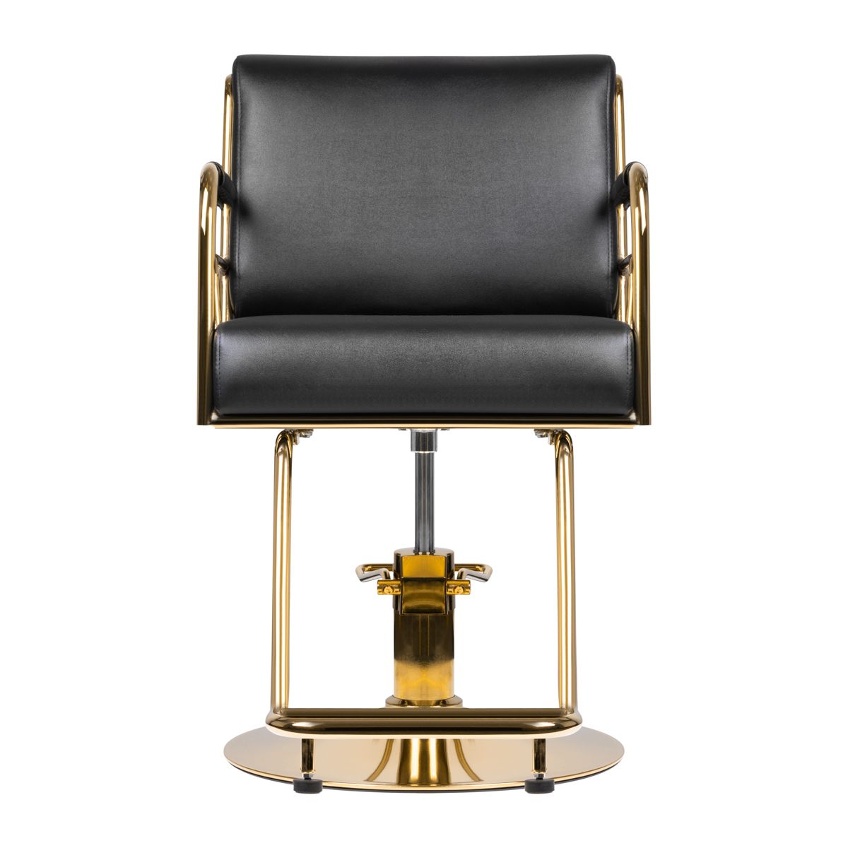 GABBIANO HAIRDRESSING CHAIR PRATO GOLD - BLACK - BVShop