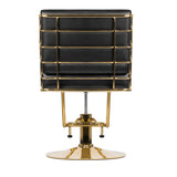 GABBIANO HAIRDRESSING CHAIR PRATO GOLD - BLACK - BVShop
