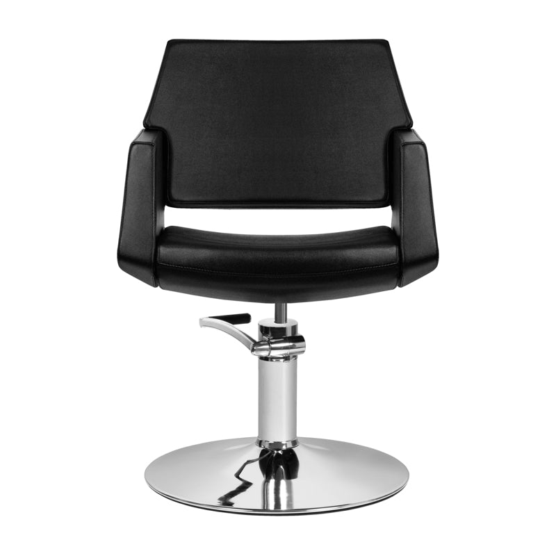 GABBIANO HAIRDRESSING CHAIR SANTIAGO BLACK - BVShop