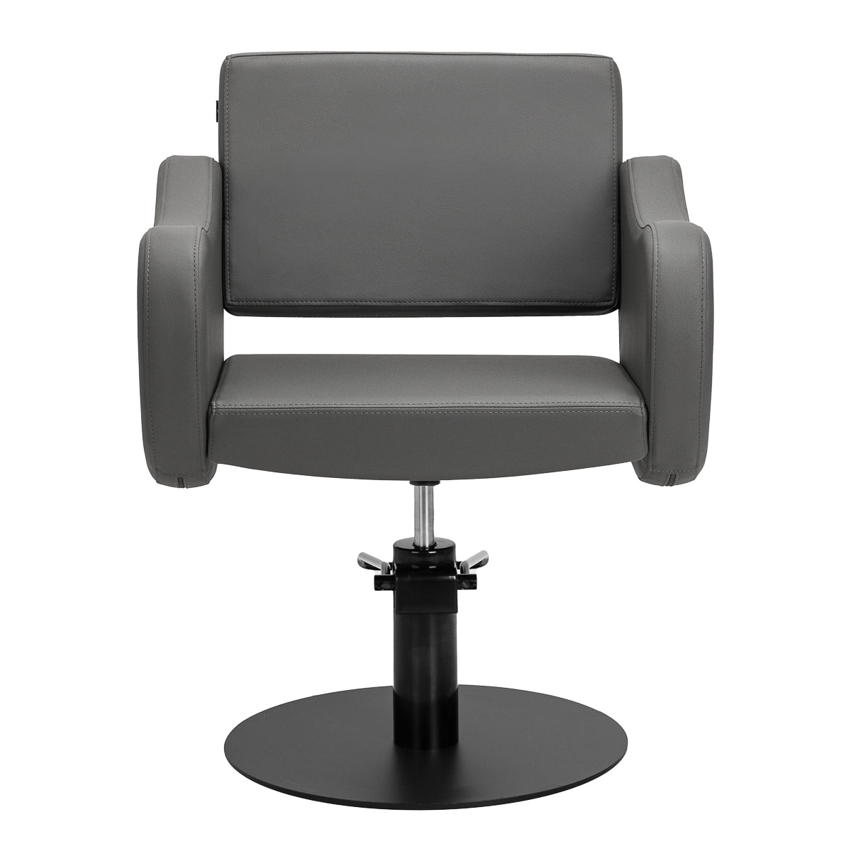 Gabbiano hairdressing chair Sewilla Gray black base - BVShop