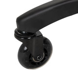 Gabbiano hairdressing stool D026 brown - BVShop