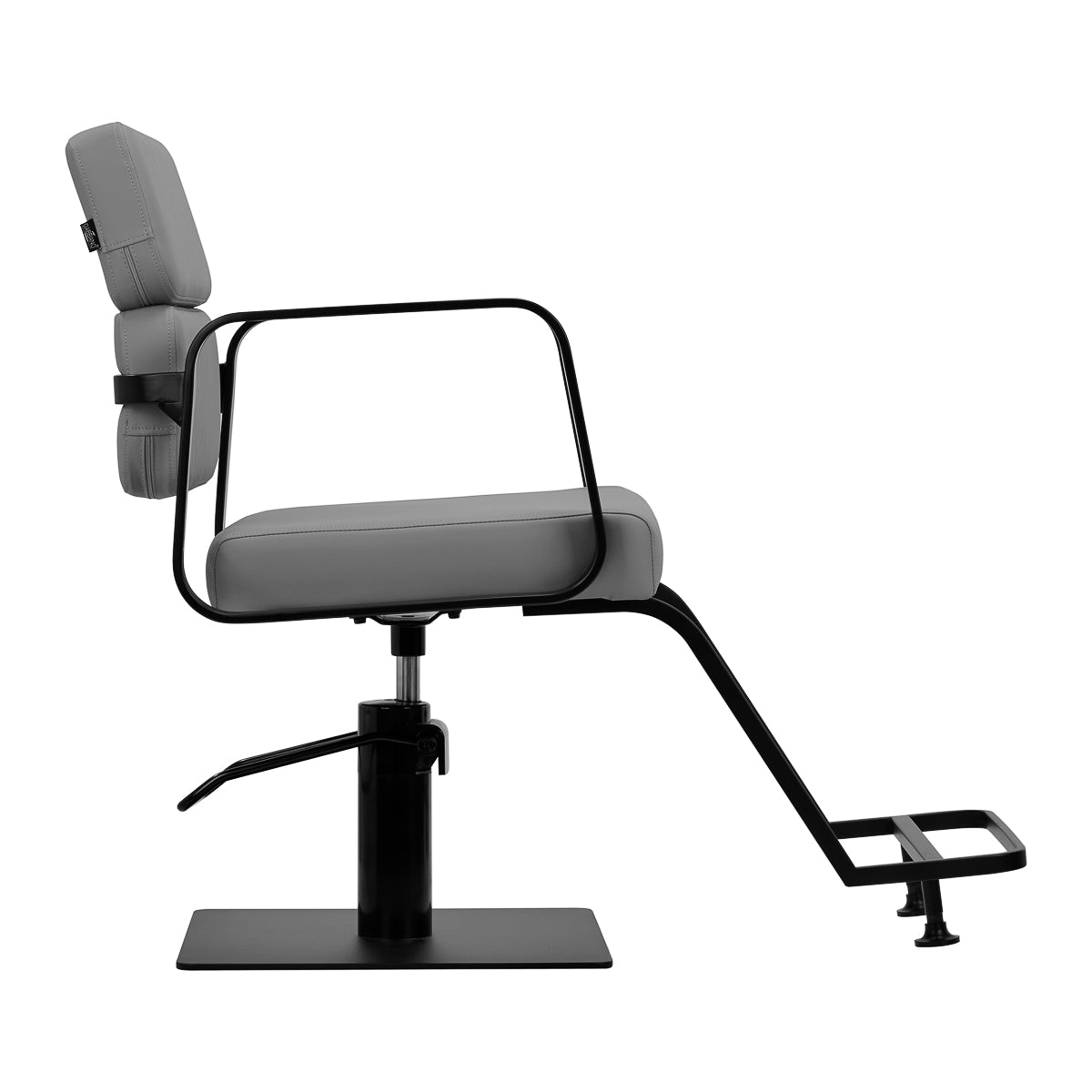 Gabbiano Porto-BM hairdressing chair black gray - BVShop