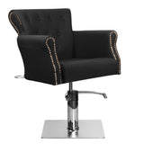 Hair system barber chair ber 8541 black - BVShop