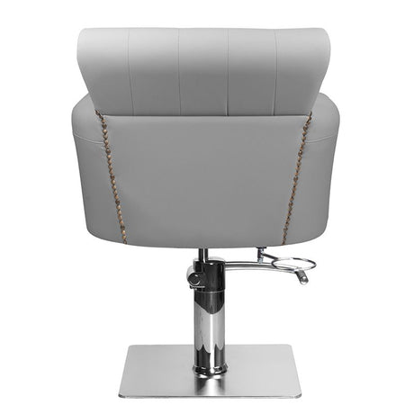 Hair system barber chair ber 8541 gray - BVShop