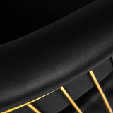 Hair System hairdressing chair Lile gold black - BVShop