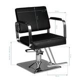 Hair system hs202 barber chair black - BVShop