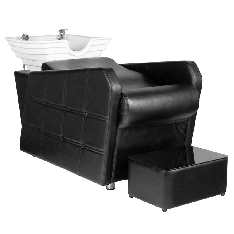 Hair system hsb07 hairdressing wash unit black - BVShop