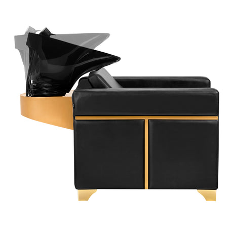 Hairdressing wash unit Toledo black - BVShop