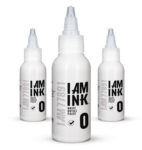 I AM Ink First Generation 0 White Rutile Paste 50ml/100ml - BVShop