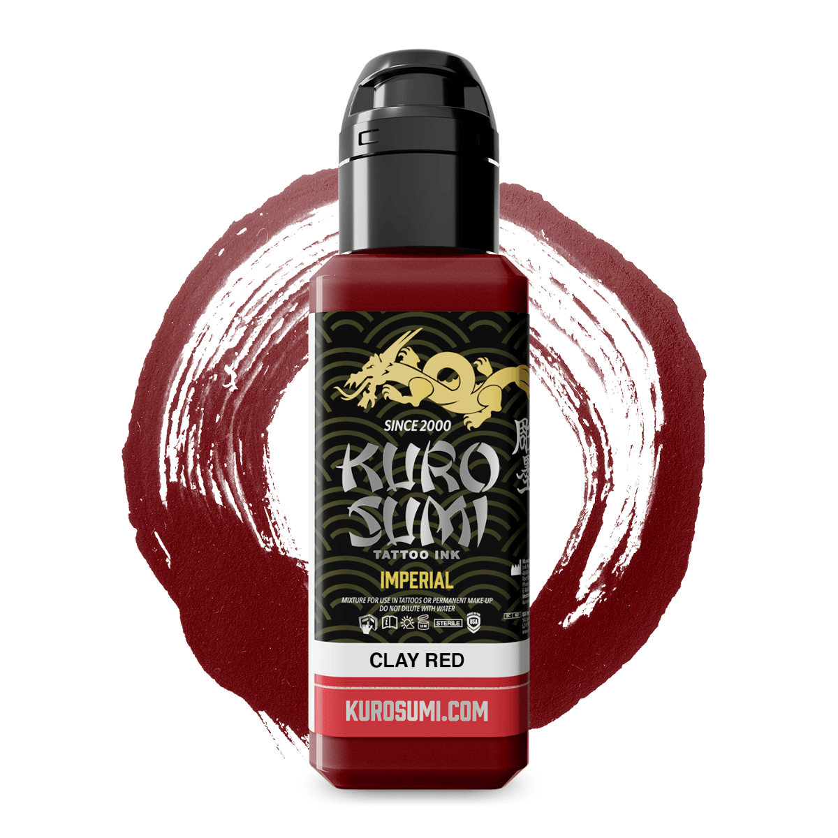 Tinta para Tatuagem Kuro Sumi Imperial Clay Red