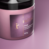 Pink Bubblegum InkTrox GLIDE 500g bottle with label visible, showcasing vibrant pink color and product branding.