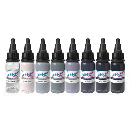 Intenze GEN-Z Power Grey Set by Angelina Mengel/Marco Klose 8x30ml - BVShop